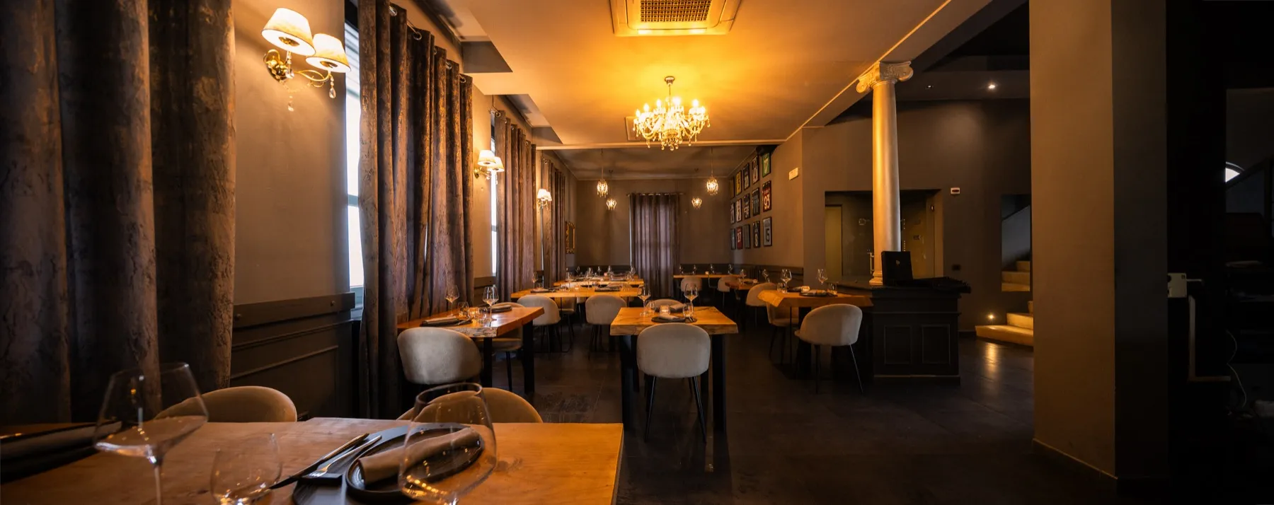 La sala di El Parrillero a Busto Arsizio